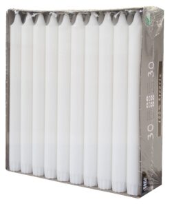 Kronkerzen, Ø 2,2 cm, weiss, aus 100 % Stearin, für Dekoration, Hellere Ambience, Naturbelassenes Wachs,Ø 2,2 cm, Steari