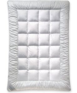 Billerbeck 5105730003 Faserdecke S22 Duo, 155 / 220 cm - Weiss fürComfort im Schlaf - Premium Faserqualität -"label"