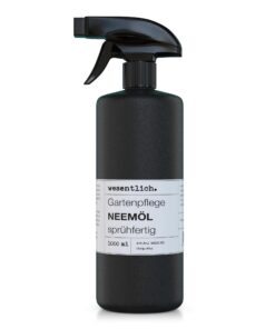wesentlich. Neemöl mit Emulgator – sprühfertig & sofort einsatzbereit, 1000 ml