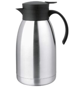 Haushalt International IsoLierkanne Edelstahl Thermo Kanne 2 L Für den Haushalt