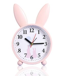 Kinder Lichtwecker Digital Cute Rabbit Snooze-Funktion Creativ Nachttischlampe