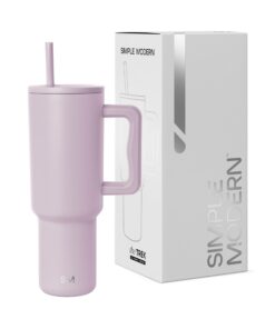 Simple Modern Thermobecher Trek 1180ml | Isolierter Edelstahl-Trinkbecher Eiskaffee-Reisebecher | Geschenke für Frauen u