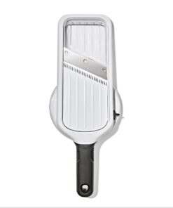 OXO Good Grips Präzisions-Hand-Gemüsehobel - Spülmaschinenfest - Einfache Lagerung - Kompaktes einstellbares Schneidgerä