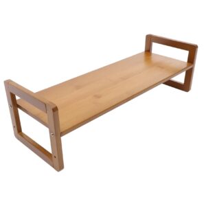 Tofficu Höhenverstellbarer Desktop Organizer für Computer