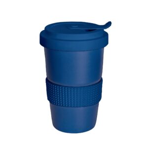 Mahlwerck Thermobecher to go, 400 ml, matt Pacific Blue, für Kaffee auf der Durchreise