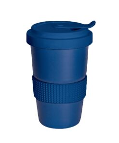 Mahlwerck Thermobecher to go, 400 ml, matt Pacific Blue, für Kaffee auf der Durchreise