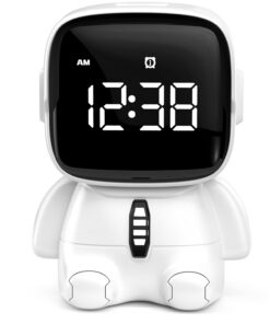 Yissvic Kinderwecker Schlaftrainer mit LED Anzeige und Snooze-Funktion für Kinder und Erwachsene