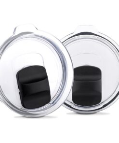 2 Stück Magnetischer Becherdeckel für Yeti Rambler 590 ml, BPA-frei, Auslaufsichere Ersatzabdeckung für Yeti Kaffeetasse