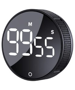 AVINIA Küchentimer LED Magnetisch Digital Countdown und Countup für Kinder und Senioren | AVINIA Küchentimer LED Digita