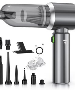 NVKHG Handstaubsauger 18000Pa Autostaubsauger für Büro, Haus und Küche mit Bürstenlosen Motor und 3-Gang-Umstellung