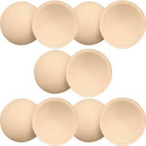 SKENGWEL 5 Paar runde BH-Einlagen Pads für Bikinis, Top, Badeanzug und Sport-BH - abnehmbare und waschbare Cup-Einsätze