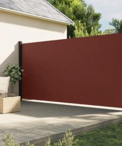 IKAYAA ausziehbares Seitenrollo Sonnenschutz 220x300 cm für Terrasse und Garten