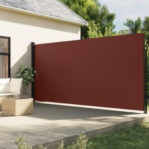 IKAYAA ausziehbares Seitenrollo Sonnenschutz 220x300 cm für Terrasse und Garten