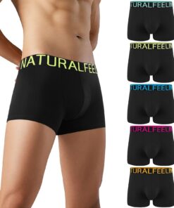 Natural Feelings Baumwoll Boxershorts für Herren - Comfort und Kompatibilität - Ideal für den Alltag und den Fitnessbere