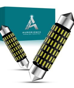 2 Stück 41mm Glühbirnen, 300 Lumen, 6500K, DC 12V/24V Innenraumleuchten