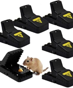 Mouse Trap Profi 6er Set wiederverwendbar für Haus und Garten