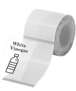 40mm x 60mm Wasserfest Selbstklebende Thermo Etiketten für Professionelle Drucker T50M Kompatibel 150 Pro Rolle Transpar