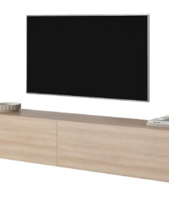 Großformatiger Fernsehtisch Board Selsey TV Schrank für Familie und Freunde im Wohnzimmer | Eisdicke Eiche Selsey Ferns