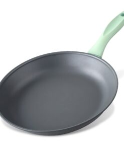 Fackelmann Antihaft-Bratpfanne 24 cm – Nachhaltig kochen & anbraten – Induktionsfähig – 100 % recyceltes Aluminium & Sof