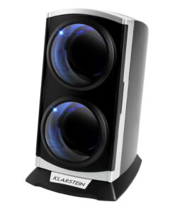 Klarstein Automatik-Uhrenbeweger mit LED Beleuchtung und 3 Drehmodi Klarstein Automatischer Uhrenbeweger für 2 Uhr.Store