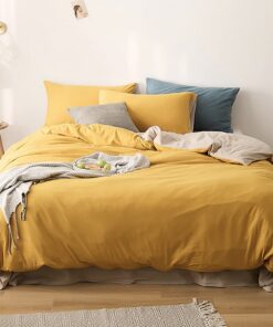 Omela Bettwäsche Kuschelig Weich + OEKO-TEX STANDARD 100 + Familien Omela Bettwäsche Microfaser + 3-teiliges Set + Pärch