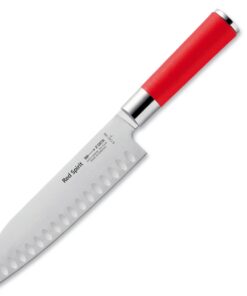 F. DICK Santoku, Küchenmesser - Rostfreies X55CrMo14-Stahl, 18 cm Klinge, 56° Härte, für professionelle KÜCHE und nichtr