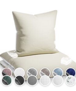 Sleepwise Sommer Bettwäsche - ÖKO-TEX, Atmungsaktiv & Knitterfrei, Traumhaft Weich & Bügelfrei
