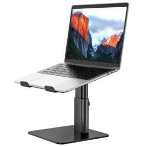 BESIGN LSX6N Laptop Ständer - Verstellbarer und ergonomischer Laptop Ständer für 10-15,6" Laptops - Schwarz | BESIGN LS