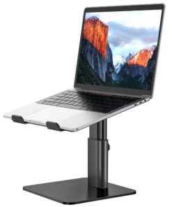 BESIGN LSX6N Laptop Ständer - Verstellbarer und ergonomischer Laptop Ständer für 10-15,6" Laptops - Schwarz | BESIGN LS