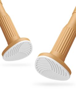 Duschvorhangstange Ausziehbar 40-490cm, Edelstahl Verstellbare Gardinenstange ohne Bohren für Badezimmer und Küche, Klem