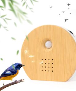 Vogelgezwitscher Box Bewegungsmelder mit Naturgeräuschen für Entspannung, Vogelgesang & Waldquelle
