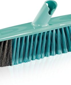 Leifheit Allround Besen Xtra Clean 40 cm - Kehrbesen mit X-Borsten, ideal für Hausfrauen im Żuhause, mit o.a. Click-Syst