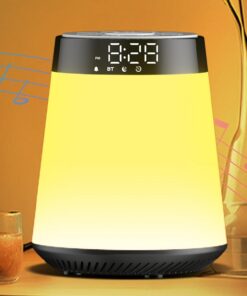 Te-Rich Bluetooth Lautsprecher mit Licht Wecker Top-Suchbegriffe für Frauen und Männer inklusive 30 beruhigenden Sounds