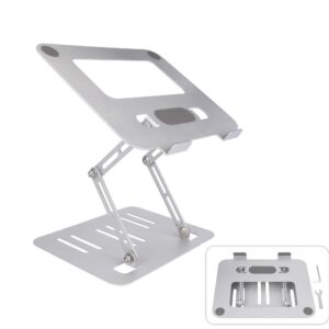 QIUMIN Laptop Ständer Stabil und rutschfest, Höhenverstellbar, perfektes Notebook-Stand für Büro und Zuhause