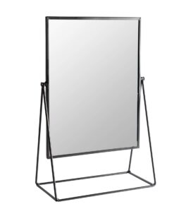 Harbour Housewares Rechteckiger Makeupspiegel 32x50cm Schwarz