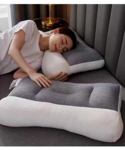 HINNVCL Schlafapnoe-Kissen, orthopädisches Tiefschlafkissen Pro Ease, ergonomisches Kissen für Nacken und Schulter Seite