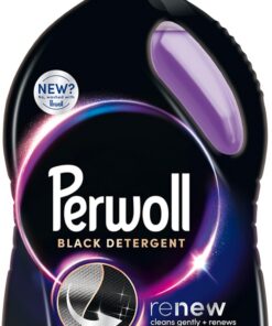 Perwoll Renew Black Flüssigwaschmittel für Schwarzes Kleidungsstück - 3,0 Litern, 60 Washladungen, perfekt für Ihr Schwa