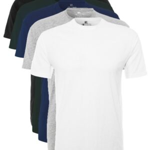 Lower East Herren T-Shirt - 5er Pack | Comfortable und stylisch für den Every-Day-Style | Kostenlose Versandkosten ab 49