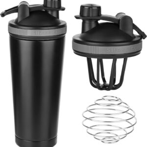 Proteinshake Edelstahl Shaker 750ML Eiweiß Shake & Shaker Kugel BPA Frei