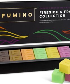 Luxus-Schmelzwachs Multipack-Set für Kamin & Frost von Fumino | Intensiver Duftwachs für Kamin & Frost Multipack-Set vo
