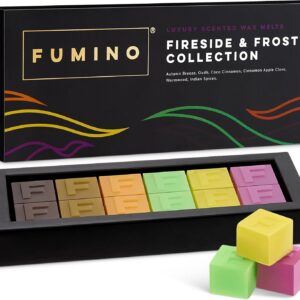 Luxus-Schmelzwachs Multipack-Set für Kamin & Frost von Fumino | Intensiver Duftwachs für Kamin & Frost Multipack-Set vo