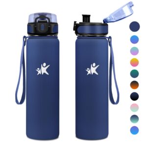 KollyKolla Thermosflasche 500ml BPA-Frei Doppelwandisolierung Trinkflasche Kinder Sport Schule Fitness