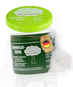 Zielinsky Universal-Stein, grüner Putzstein, Reinigungsstein - Haushaltsdose 1er Pack (1 x 900 g + 2 gratis spezial Schw