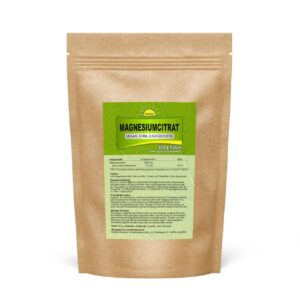 Bonemis® Magnesiumcitrat Pulver für Erwachsene bei Magenspektrum-Problemen 500 g im Beutel ohne Zusatzstoffe Bonemis®
