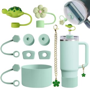 Stanley Cup Zubehör Set (Rosa) Enthält 10 Stück Accessoires für Stanley Cup Becher und Maßgläser