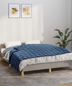Brokky Gewichtsdecke Blau Für Kinder 10 kg Schwere Decke Zum Schlafen