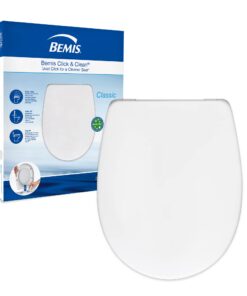 Bemis Click&Clean® Classic WC-Sitz | Absenkautomatik | Antibakteriell Reinigung mit bester Hygiene | patentiertes Abnahm