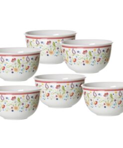 Ritzenhoff & Breker Müslischalen-Set Shanti 6-teilig 600 ml für Familienfrühstück