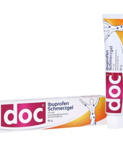Schmerzgel DOC IBUPROFEN 5% - 50 g Gel für Schmerlzufallsgenießer beim Sport
