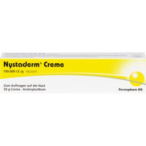 Nystatim Creme 50g - Wirksam gegen Pilzinfektionen und Windeldermatitis für Kinder im Baden und Spielarten